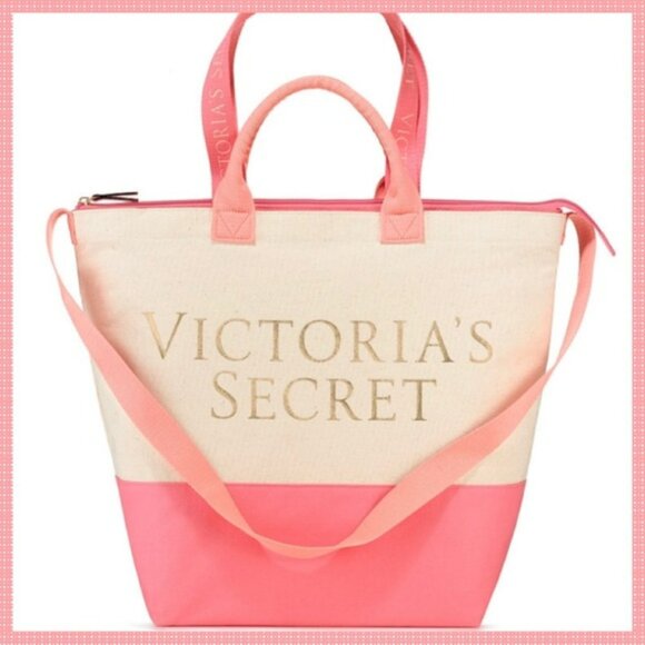 NWT Victoria Secret tote with insulated cooler! - Picture 4 of 6
